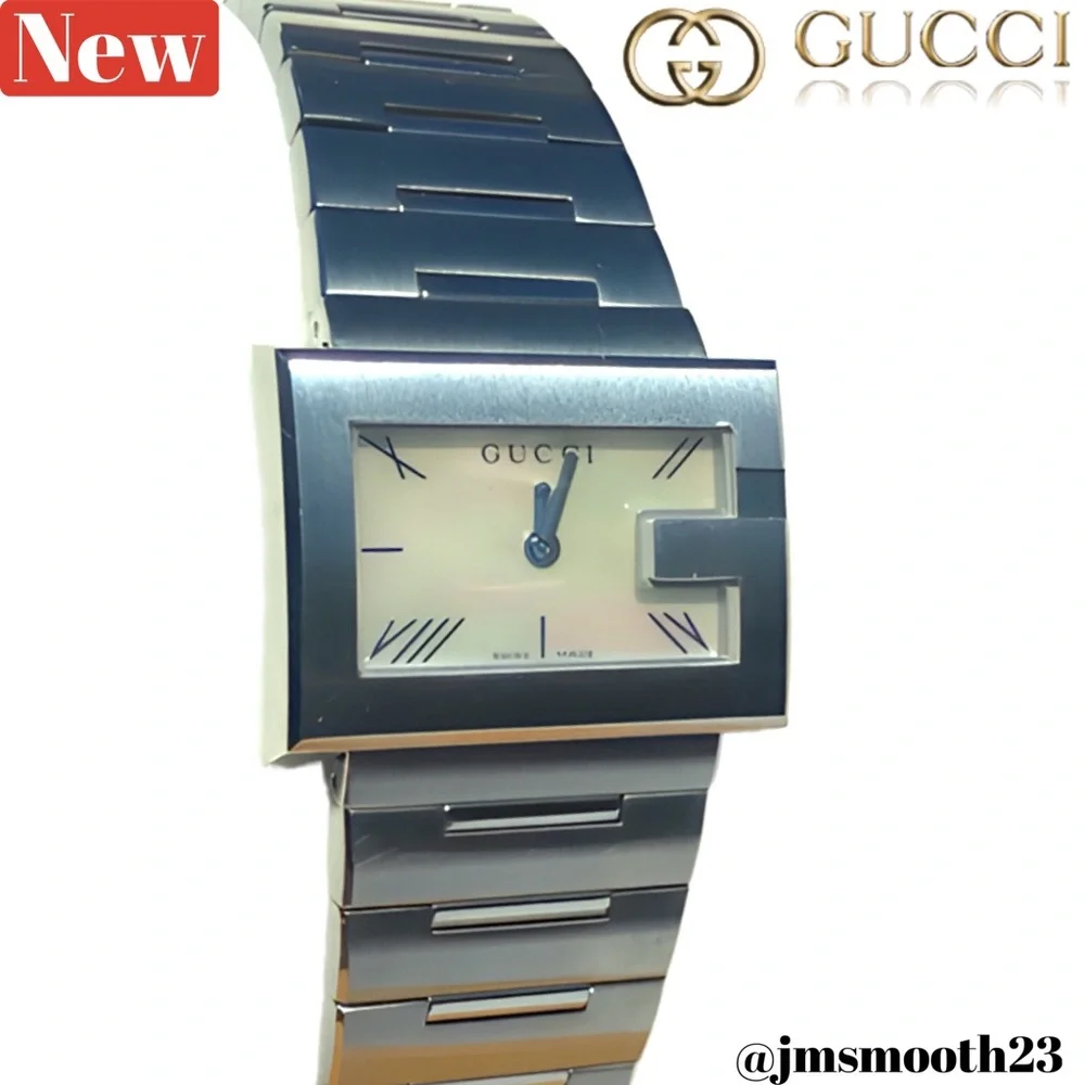 🆕 Gucci mother of pearl bracelet watch 7.19